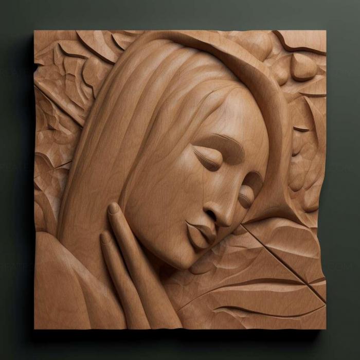 نموذج ثلاثي الأبعاد لآلة CNC 3D Art 